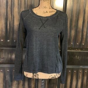 LULULEMON Sattva Ruffle Side Pullover Sweatshirt Size 8